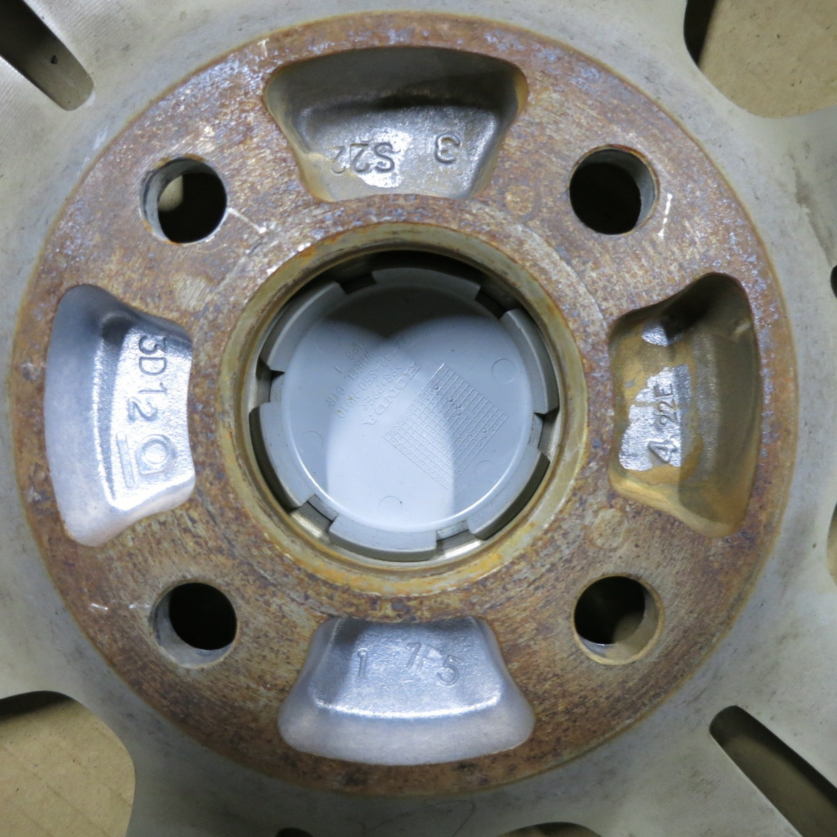 [送料無料] 4本価格★ホンダ N-BOX 純正 ホイール 14インチ 14×4.5J Nボックス PCD100/4H★5021007SYホ