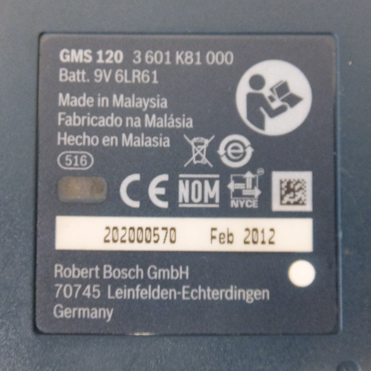 ★ボッシュ BOSCH デジタル探知機 GMS120 Professional★