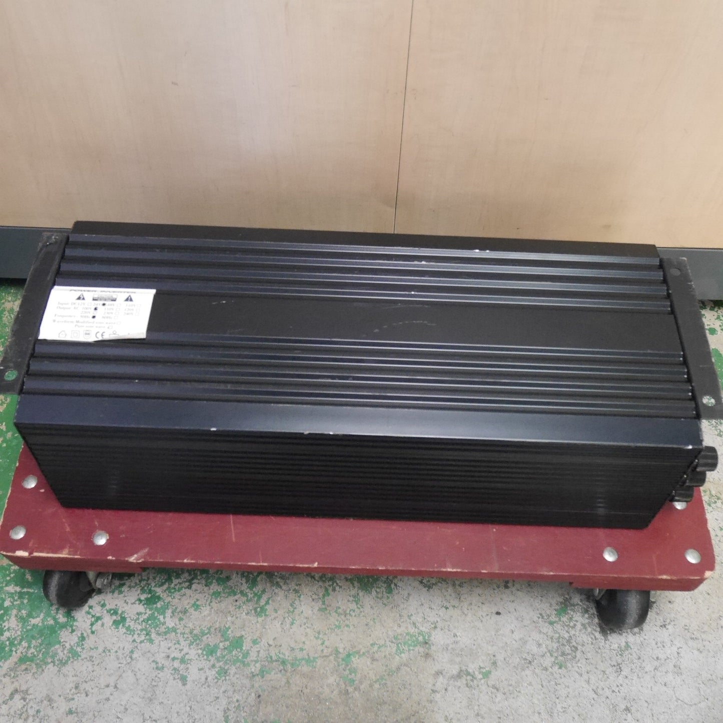 [送料無料] キレイ☆パワー インバーター 5000W メーカー 型式 不明 DC24V AC100V 50Hz POWER INVERTER 車載 充電 発電 非常用 電源☆
