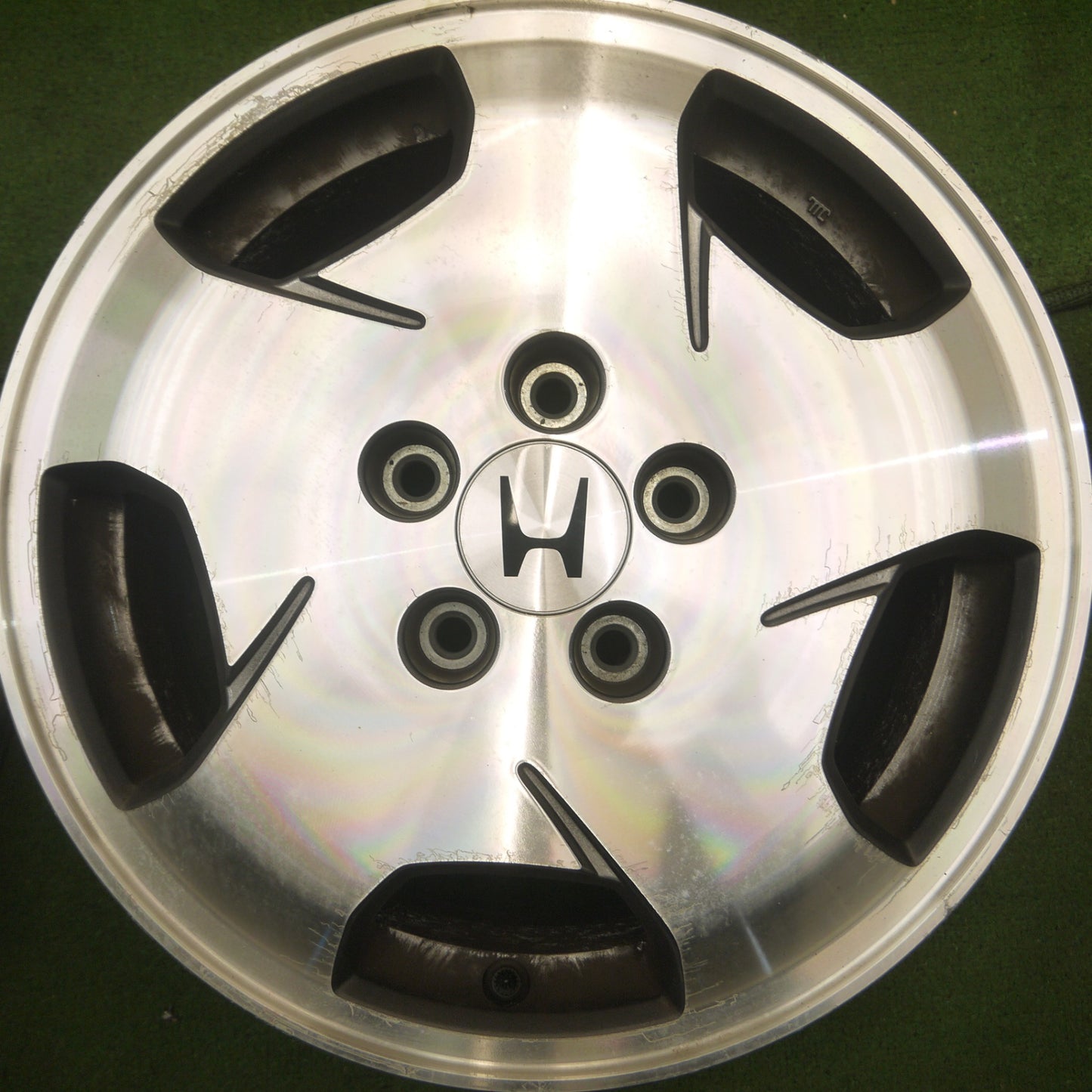 *送料無料* 4本価格★ホンダ RA6 オデッセイ 純正 ホイール 16インチ 16×6.5JJ PCD114.3/5H★4032904Hホ