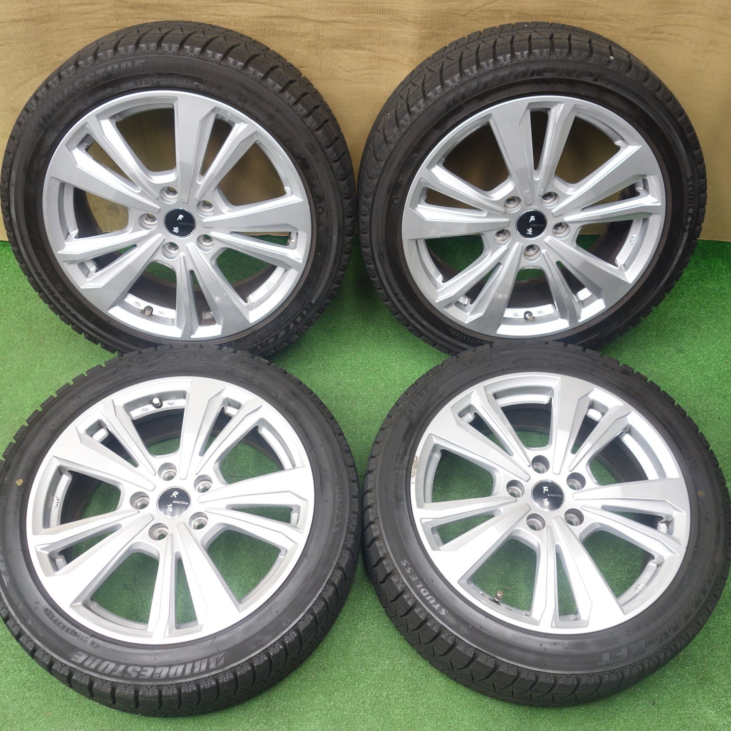 バリ溝！22年！9.5分★MINI 等 smartline 365 225/45R17 スタッドレス ブリヂストン ブリザック RFT スマートライン 17インチ PCD112/5H★6021904KTス