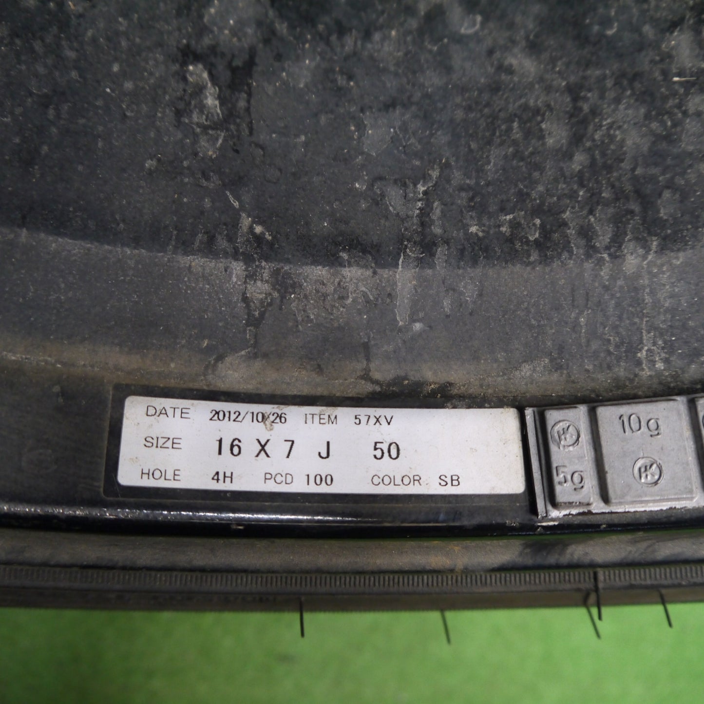 バリ溝！23年！キレイ！9.5分★RAYS 57XV gram LIGHTS 205/45R16 トーヨー プロクセス TR1 レイズ グラムライツ 16インチ PCD100/4H★5042301Hノ