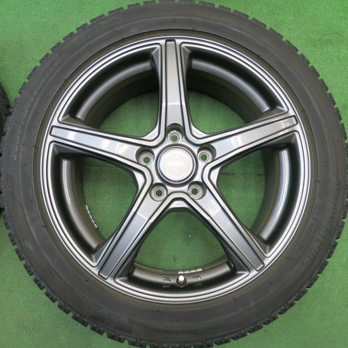4本価格★スタッドレス 215/50R17 ブリヂストン アイスパートナー2 TOPRUN トップラン 17インチ PCD114.3/5H★6041207HAス