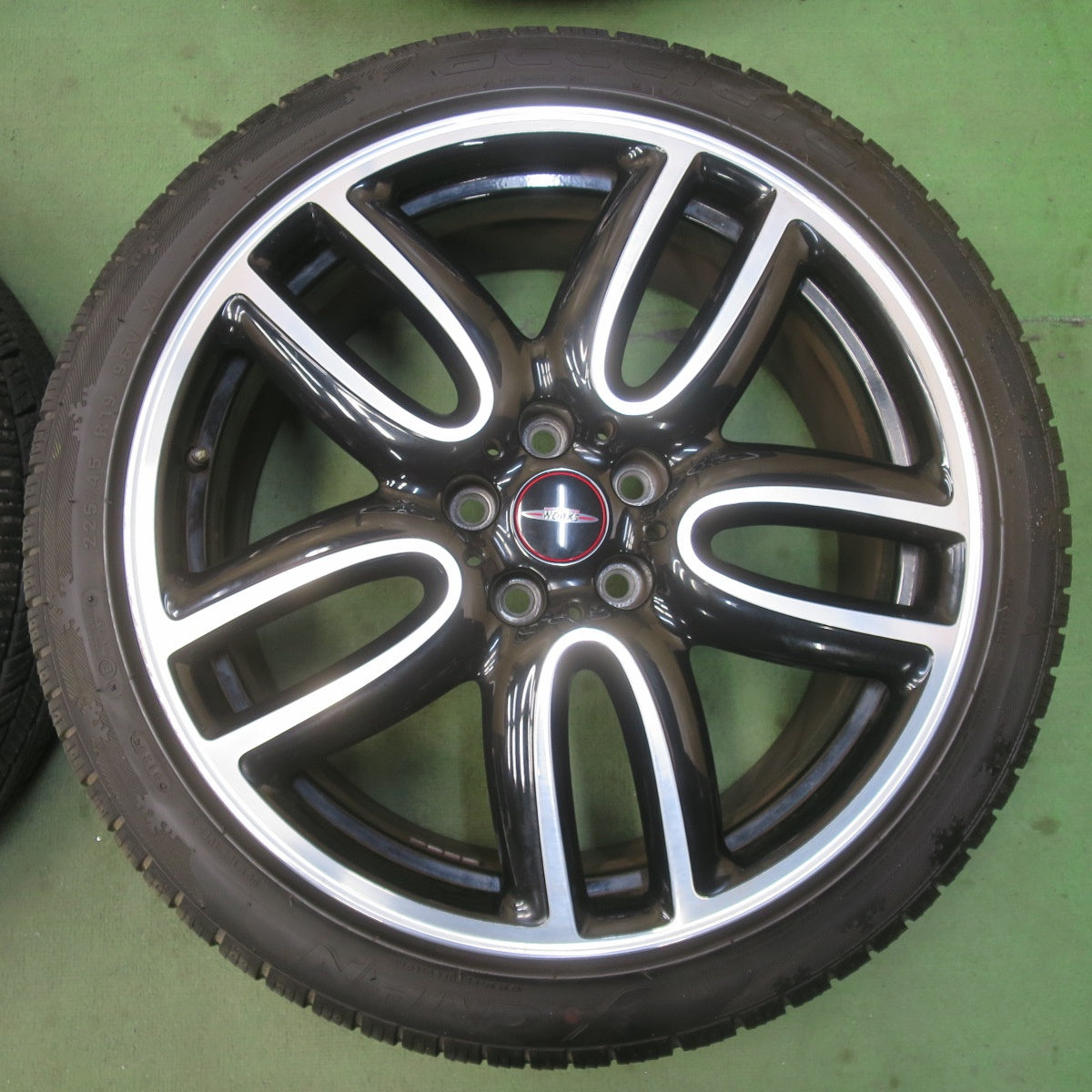 バリ溝！9.5分★MINI ミニ F60 クロス オーバー 純正 JCW 225/45R19 スタッドレス アクセレラ X GRIP N ジョン クーパー ワークス 19インチ PCD112/5H★6031501IMス