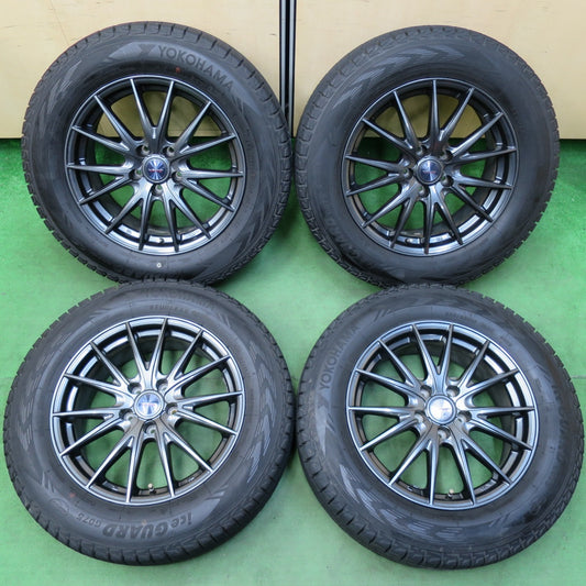 [送料無料] バリ溝！20年！キレイ！9分★スタッドレス 225/65R17 ヨコハマ アイスガード G075 VELVA SPORTZ ヴェルヴァ 17インチ PCD114.3/5H★4120310イス