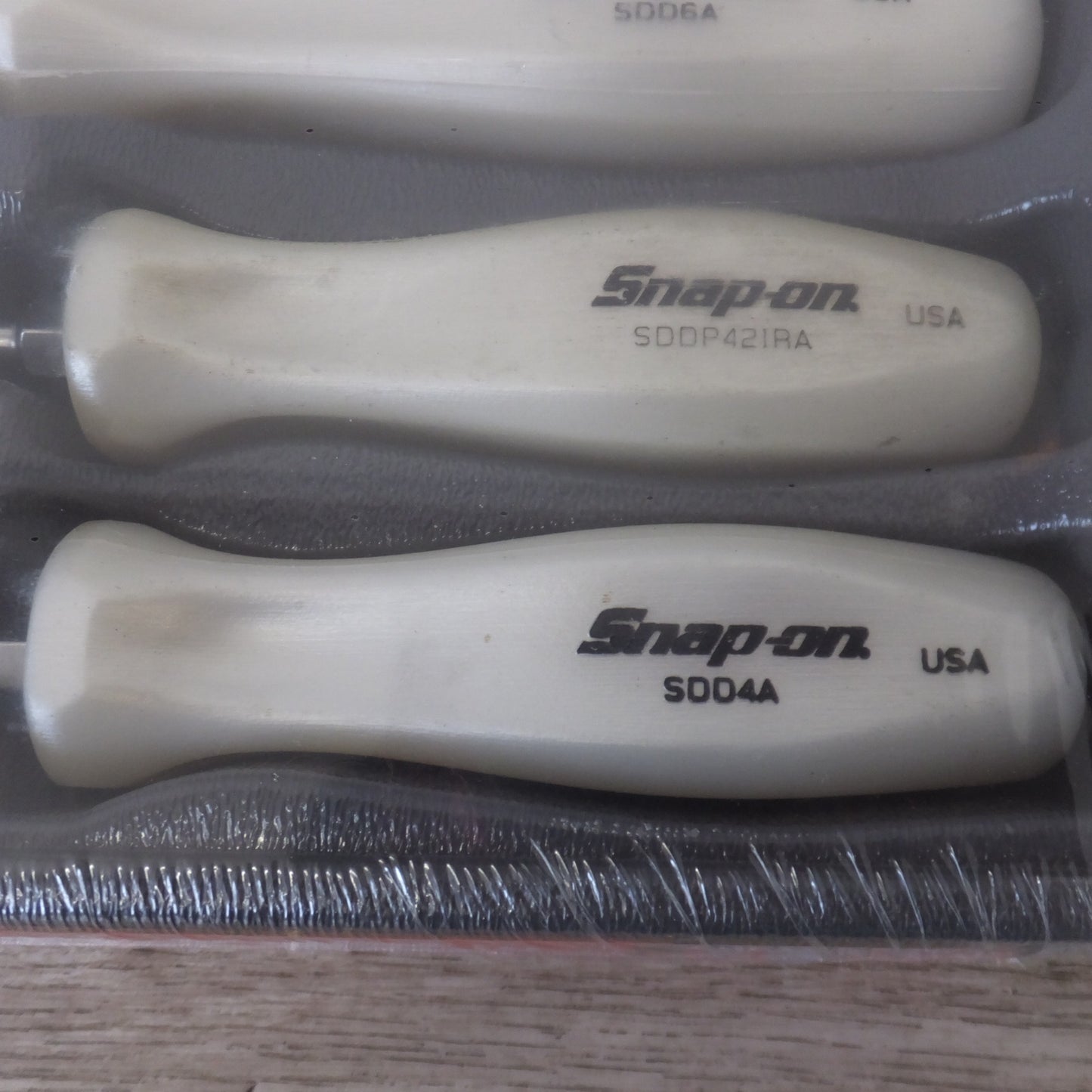 [送料無料] 未使用★スナップオン Snap-on 100周年 ドライバー 7点 セット SDDX70APW ホワイト★