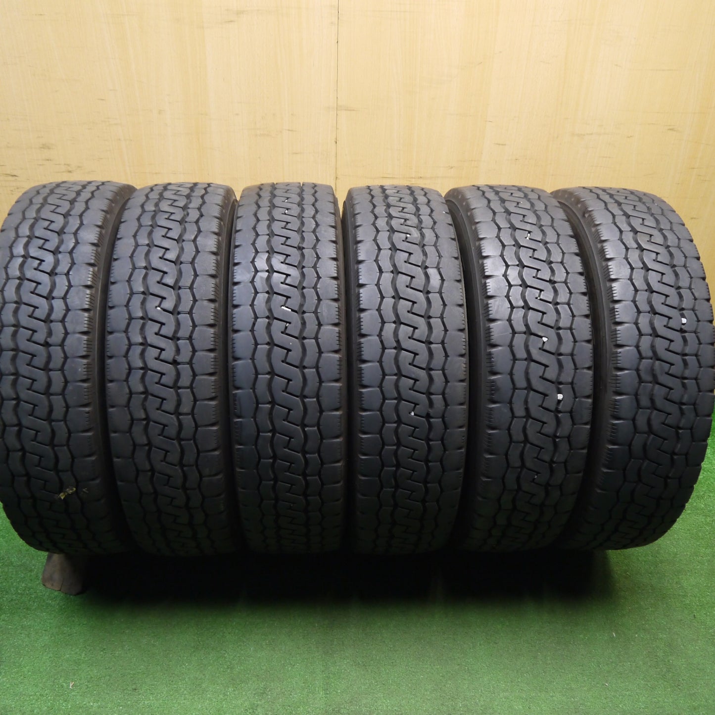 バリ溝！21年！9分！6本★トラック バス タイヤ 205/75R16 113/111L ブリヂストン デュラビス M804 ミックス オールシーズン 16インチ★5121504Hノタ