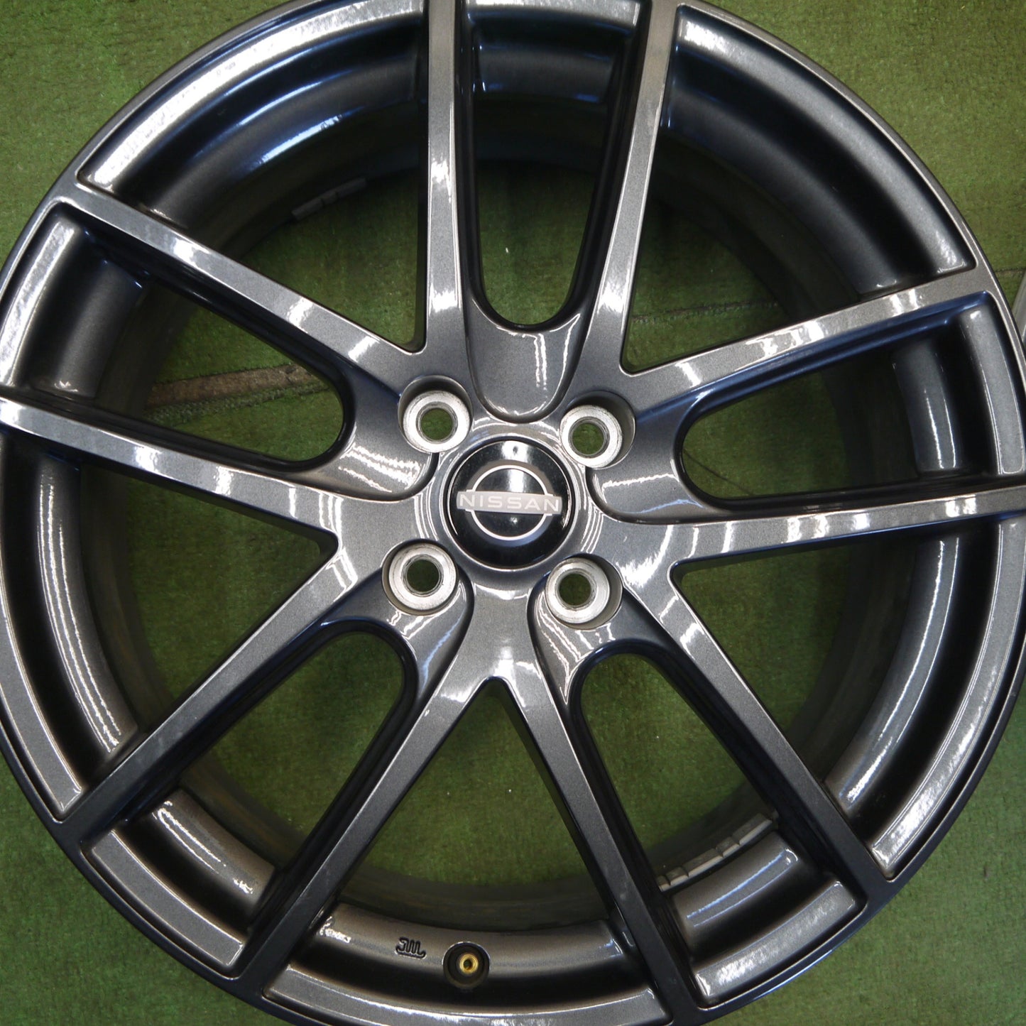 キレイ★日産 オーラ 純正 エスティーロ ホイール 17インチ Estilo 17×6.5J PCD100/4H★6051907Hホ