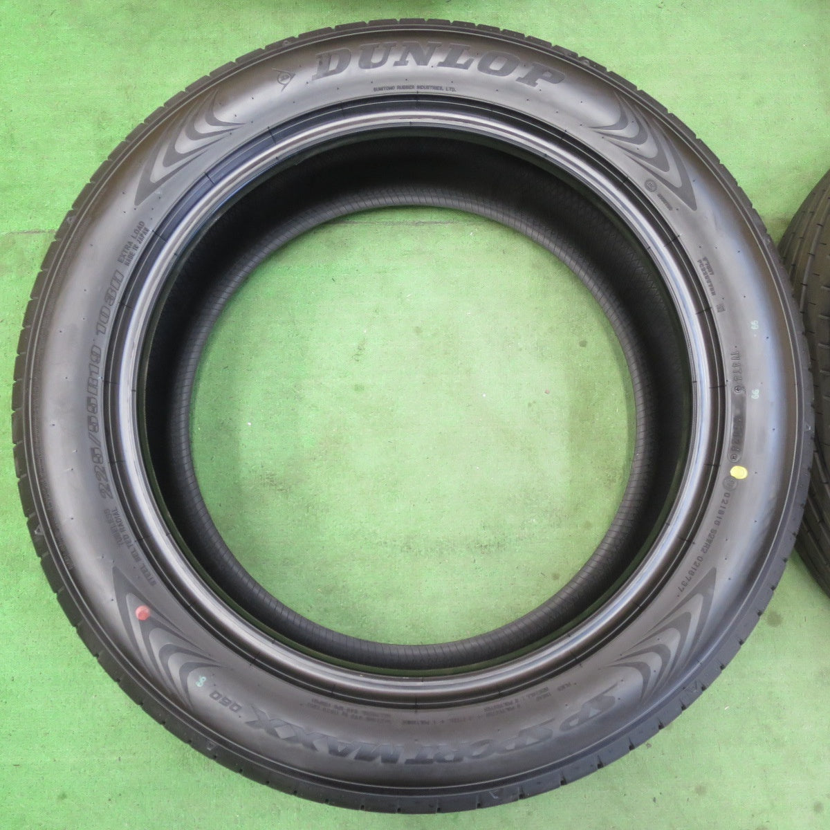 新車外し！24年★225/55R19 ダンロップ SPスポーツマックス 060 タイヤ 19インチ 40系 アルファード ヴェルファイア 等★5041815イノタ