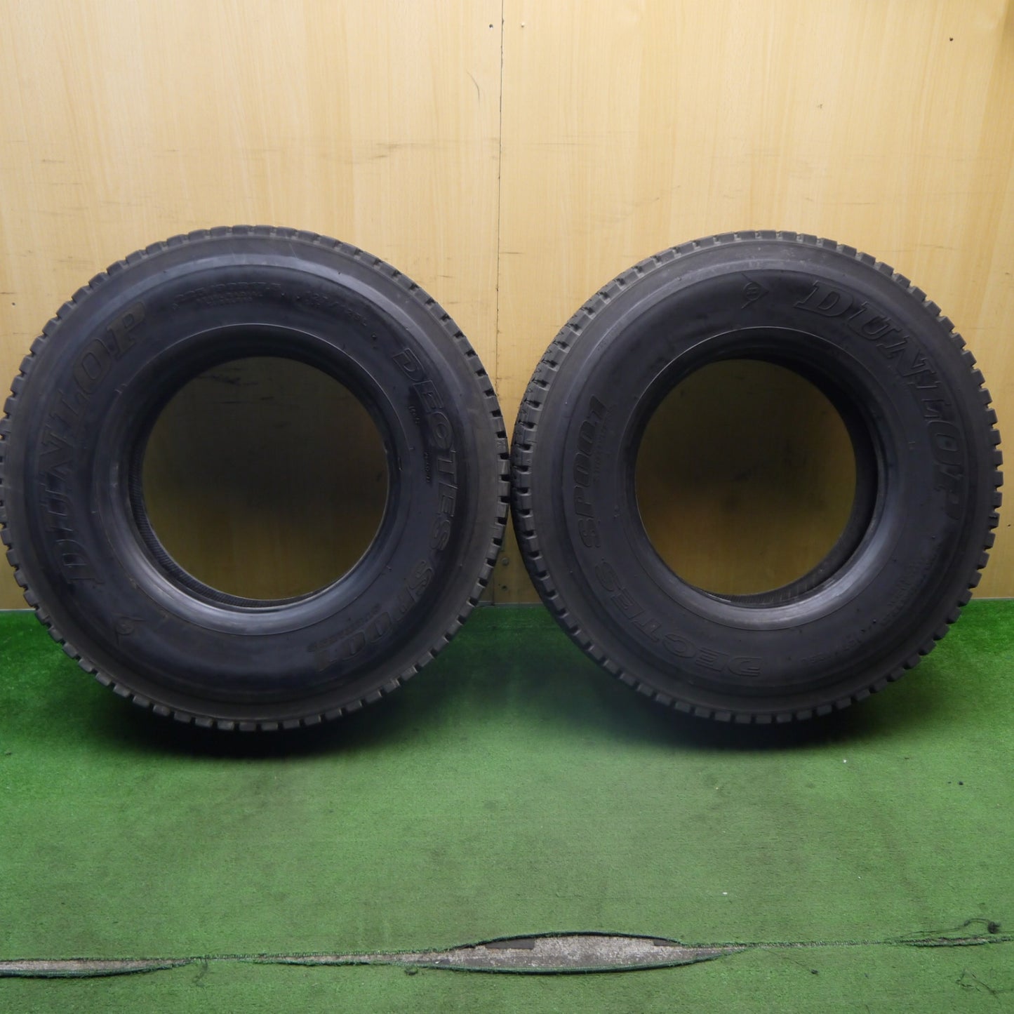2本価格★トラック タイヤ 225/90R17.5 127/125L スタッドレス ダンロップ デクテス SP001 17.5インチ★5061202KKスタ