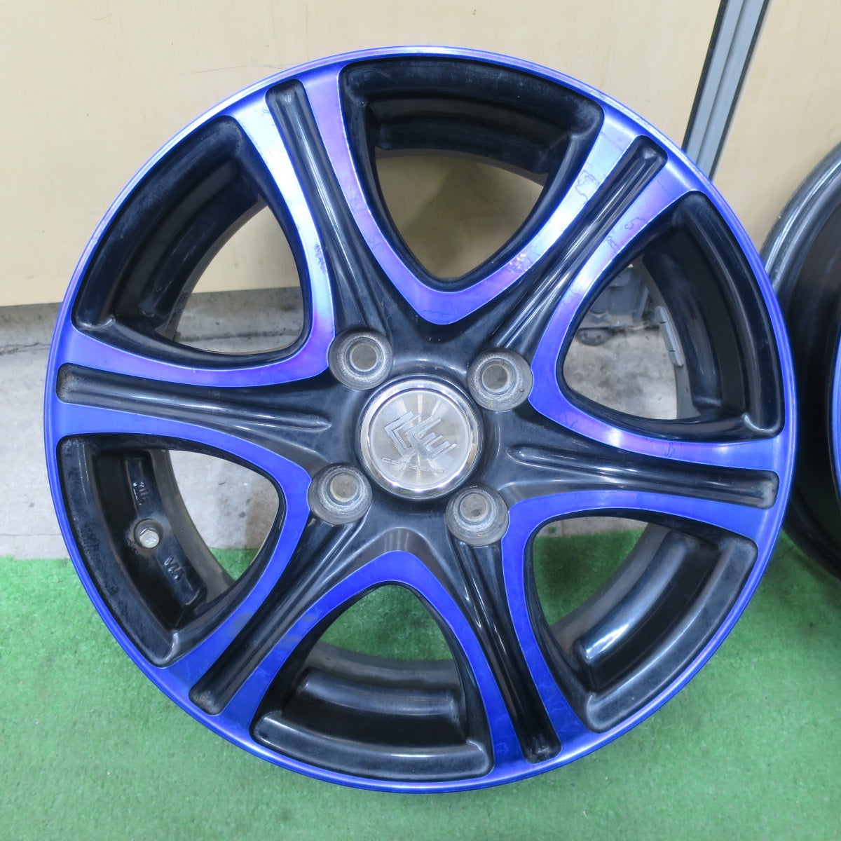 4本価格★CEREBRO X6 セレブロ 14インチ ホイール トピー実業 TOPY 14×4.5J PCD100/4H★6020303ナホ