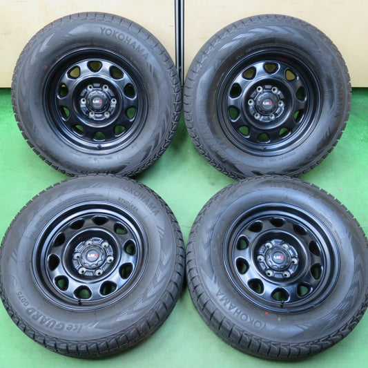 バリ溝！21年！キレイ！9.5分★LEHRMEISTER GEAR 265/65R17 スタッドレス ヨコハマ アイスガード G075 レアマイスター 17インチ PCD139.7/6H★5010615イス