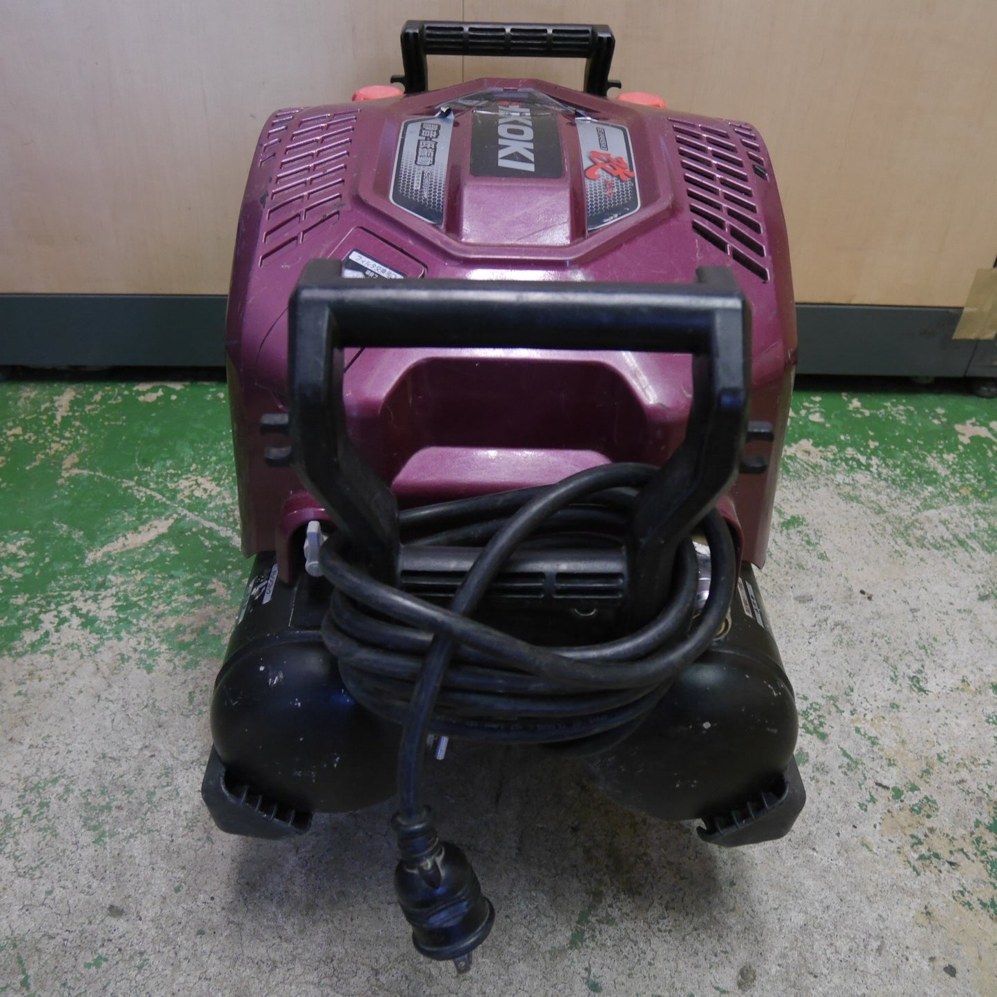 [送料無料] ☆HiKOKI ハイコーキ 高圧 エア コンプレッサ EC1445H3 改 KAI エアー ツール 工具 コンプレッサー 100V 現状品☆