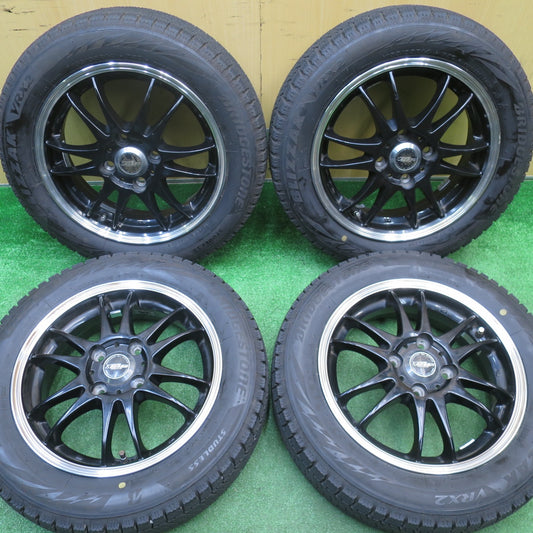 バリ溝！23年！8.5分★スタッドレス 155/65R14 ブリヂストン ブリザック VRX2 X CROSS SPEED PREMIUM クロススピード 14インチ PCD100/4H★5111102NJス