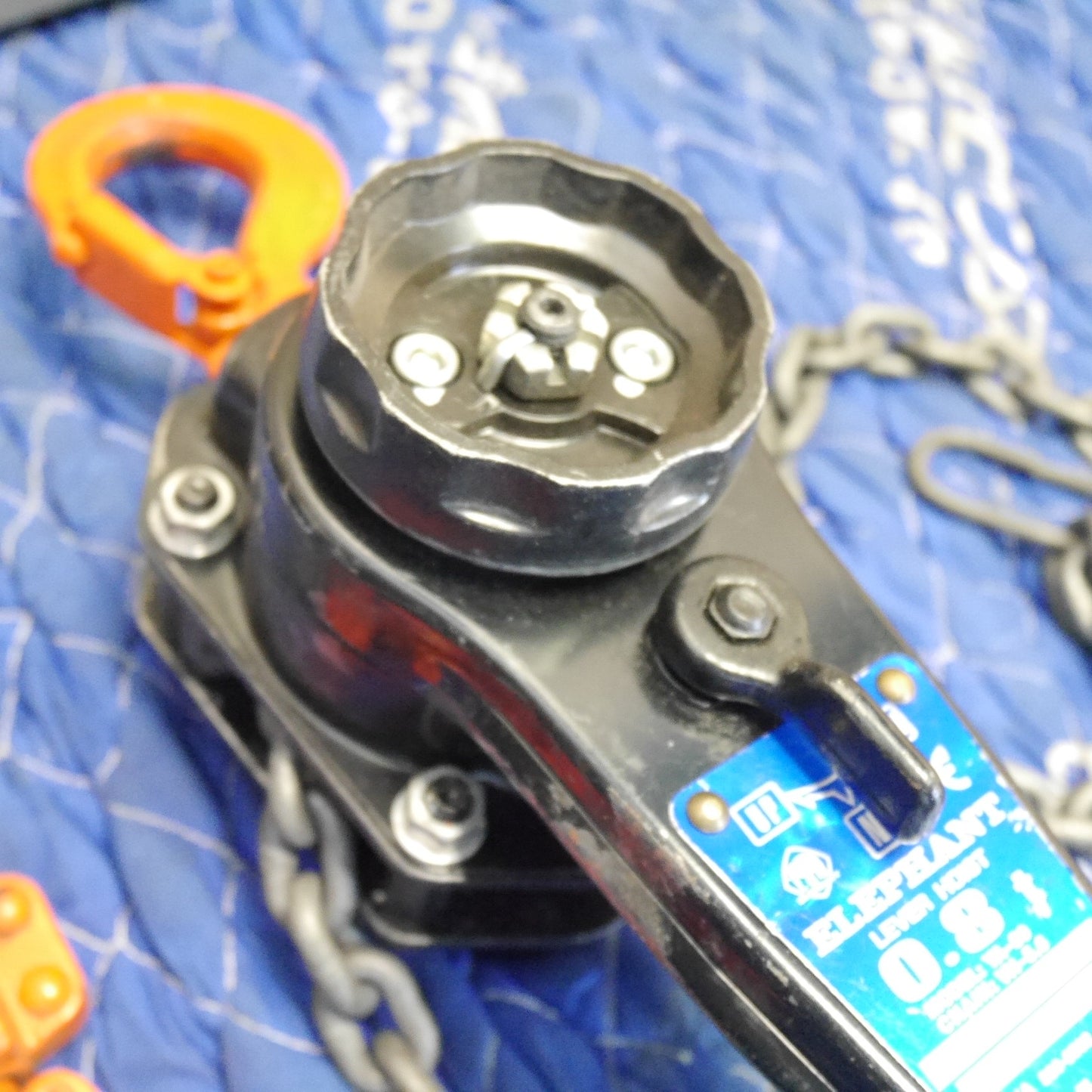 [送料無料] ☆ELEPHANT 象印 強力 レバー ホイスト 0.8ton YA-80 工具 荷締機 ガッチャ 0.8t 800kg 0.8トン 0.8TON エレファント④☆