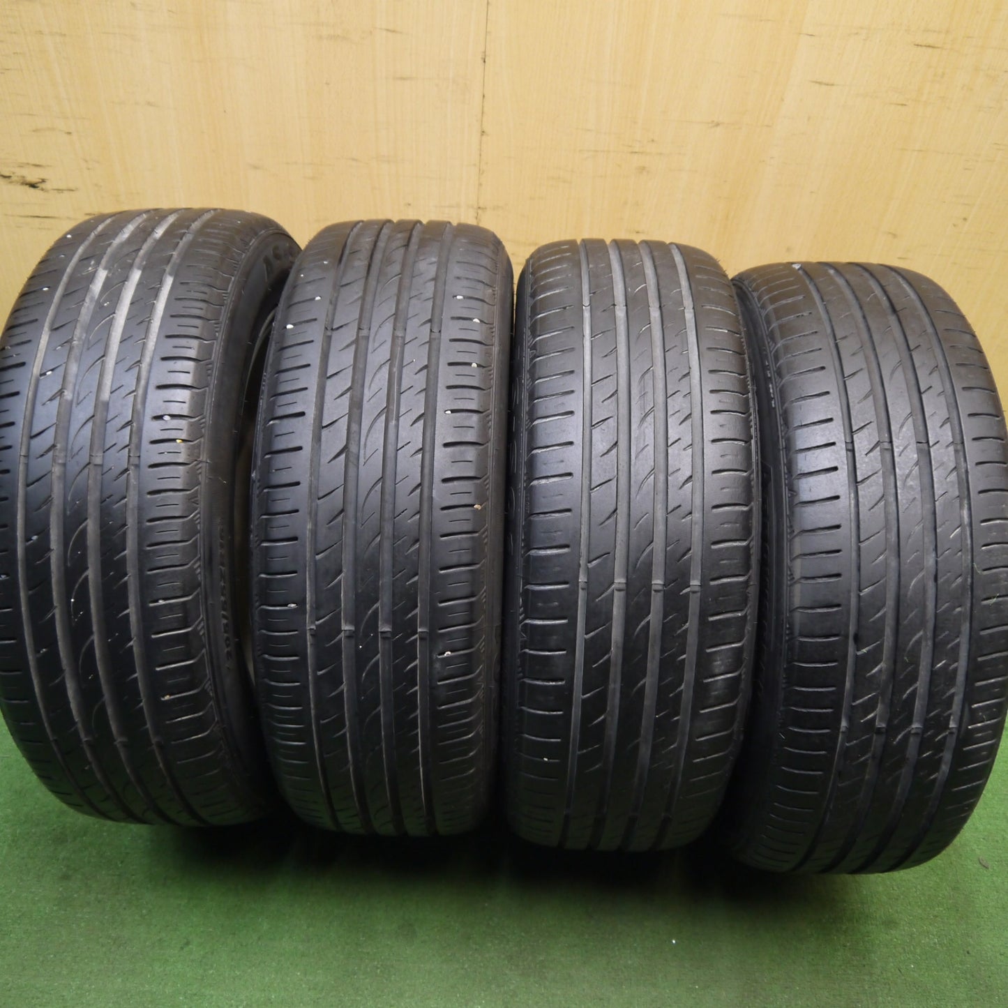 バリ溝！21年！キレイ！9分★トヨタ ブレイド 純正 205/55R16 アロースピード AS-S01 16インチ PCD114.3/5H★5061804Hノ