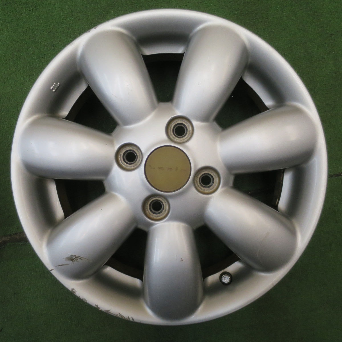 4本価格★スズキ HE22S アルト ラパン 純正 ホイール 14インチ 14×4.5J PCD100/4H★6071701NJホ
