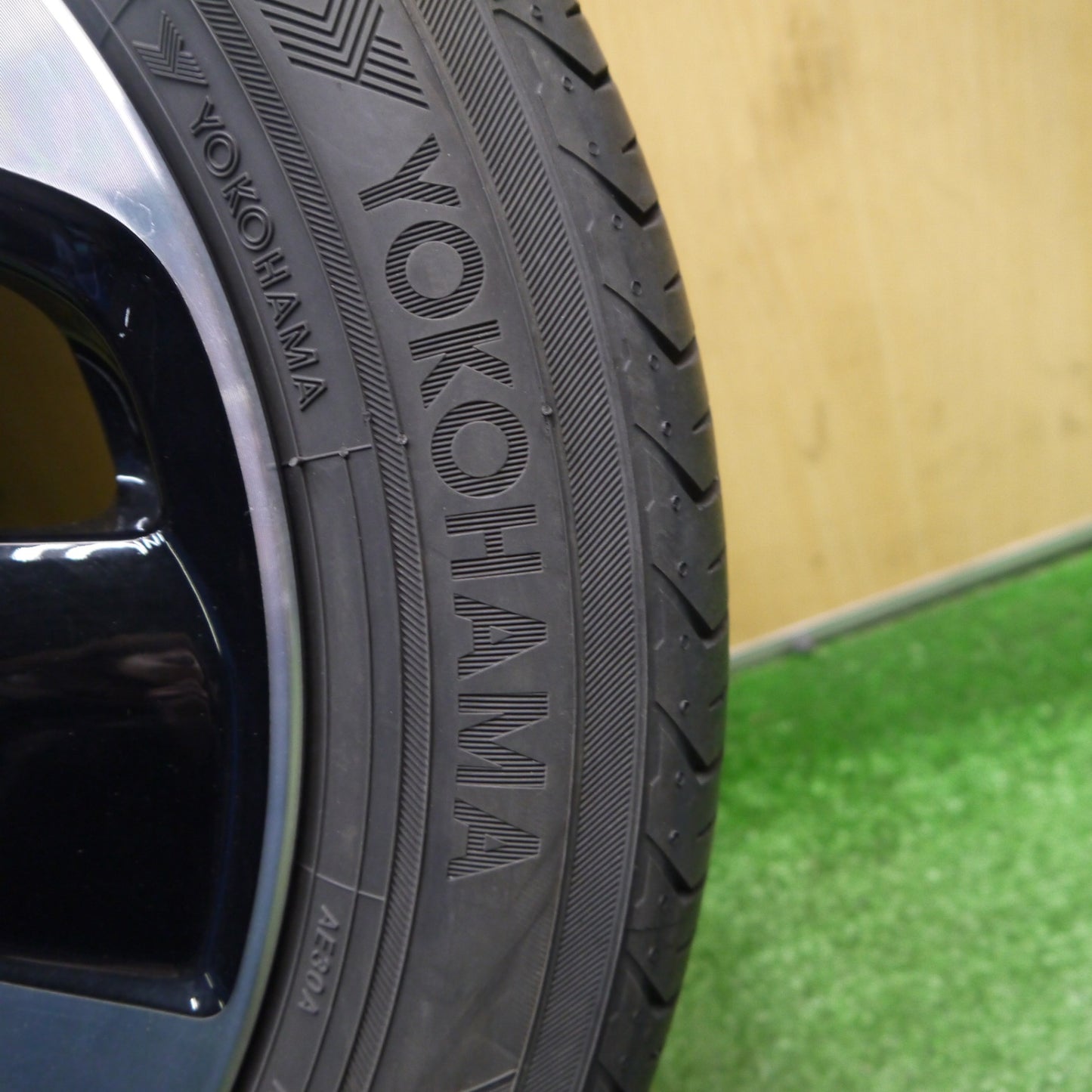 キレイ！1本★日産 デイズ ルークス 純正 155/65R14 ヨコハマ BluEarth-FE AE30 ブルーアース 14インチ PCD100/4H★6021008Hノ