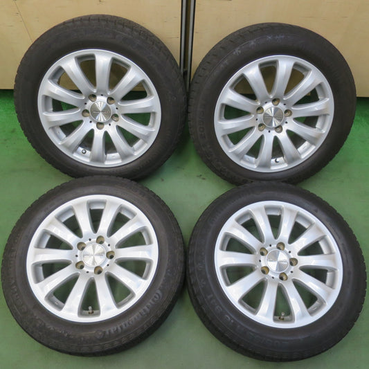 4本価格◎ベンツ 等 EURO FORSCH 205/55R16 スタッドレス コンチネンタル コンチバイキング コンタクト5 ユーロフォルシュ 16インチ PCD112/5H◎6080707イス