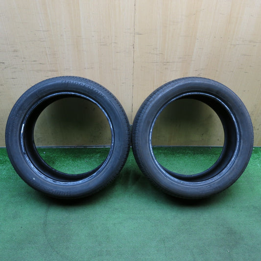 バリ溝！23年！9分！2本◎205/50R17 ブリヂストン トランザ T005A タイヤ 17インチ セレナ ノート オーラ アクセラ インプレッサ 等◎6092306KKノタ