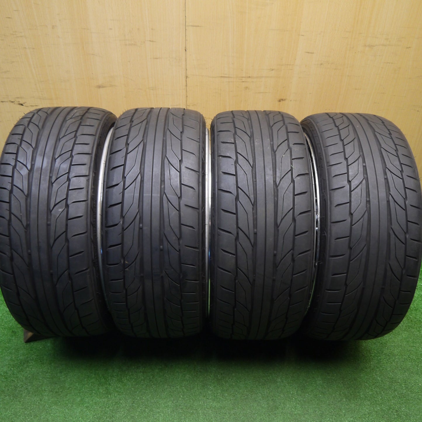 4本価格！23年★プリウス 等 WORK VS XXSR 215/35R19 ニットー NT555 G2 ワーク 19インチ PCD100/5H★5111103Hノ