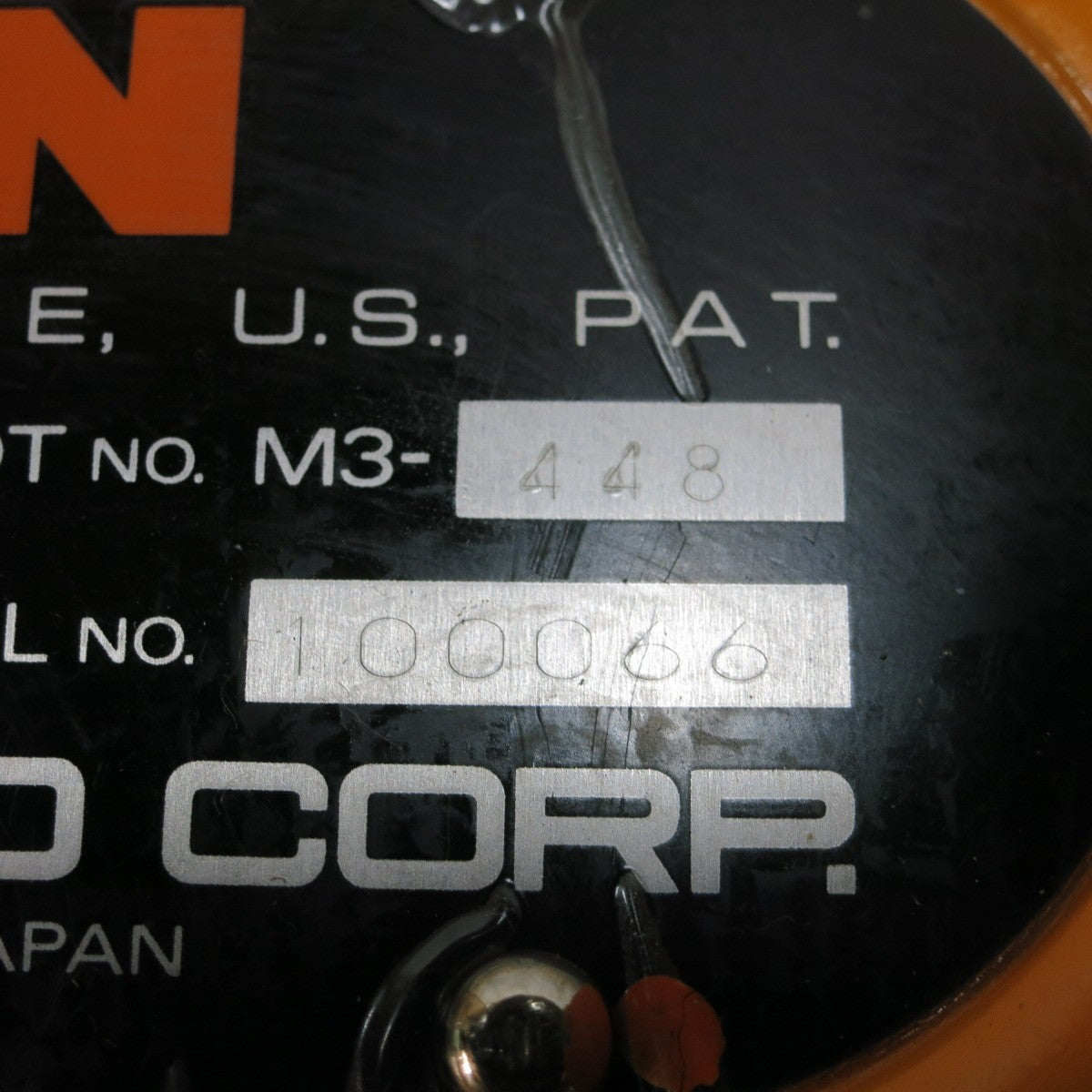 [送料無料] 未使用◆KITO キトー 手動式 チェーン ブロック M3型 1 1/2t 1.5ton 1.5トン 揚程 荷締め機 ガッチャ ホイスト ②◆