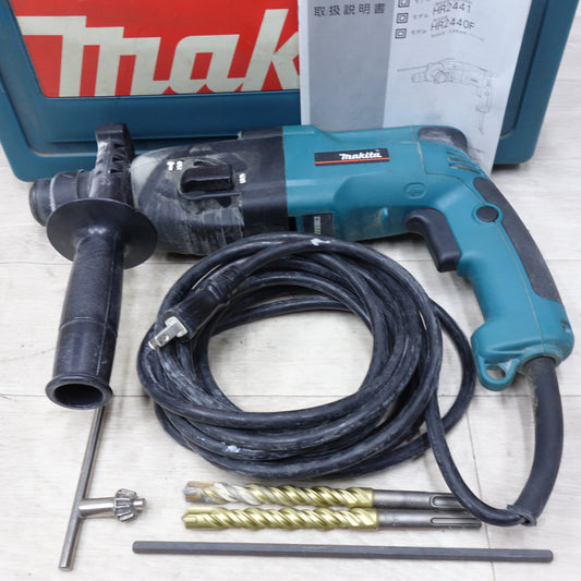 [送料無料] 付属品付き◆マキタ 24mm ハンマ ドリル 100V HR2441 ケース付き ハンマードリル 電動 工具◆