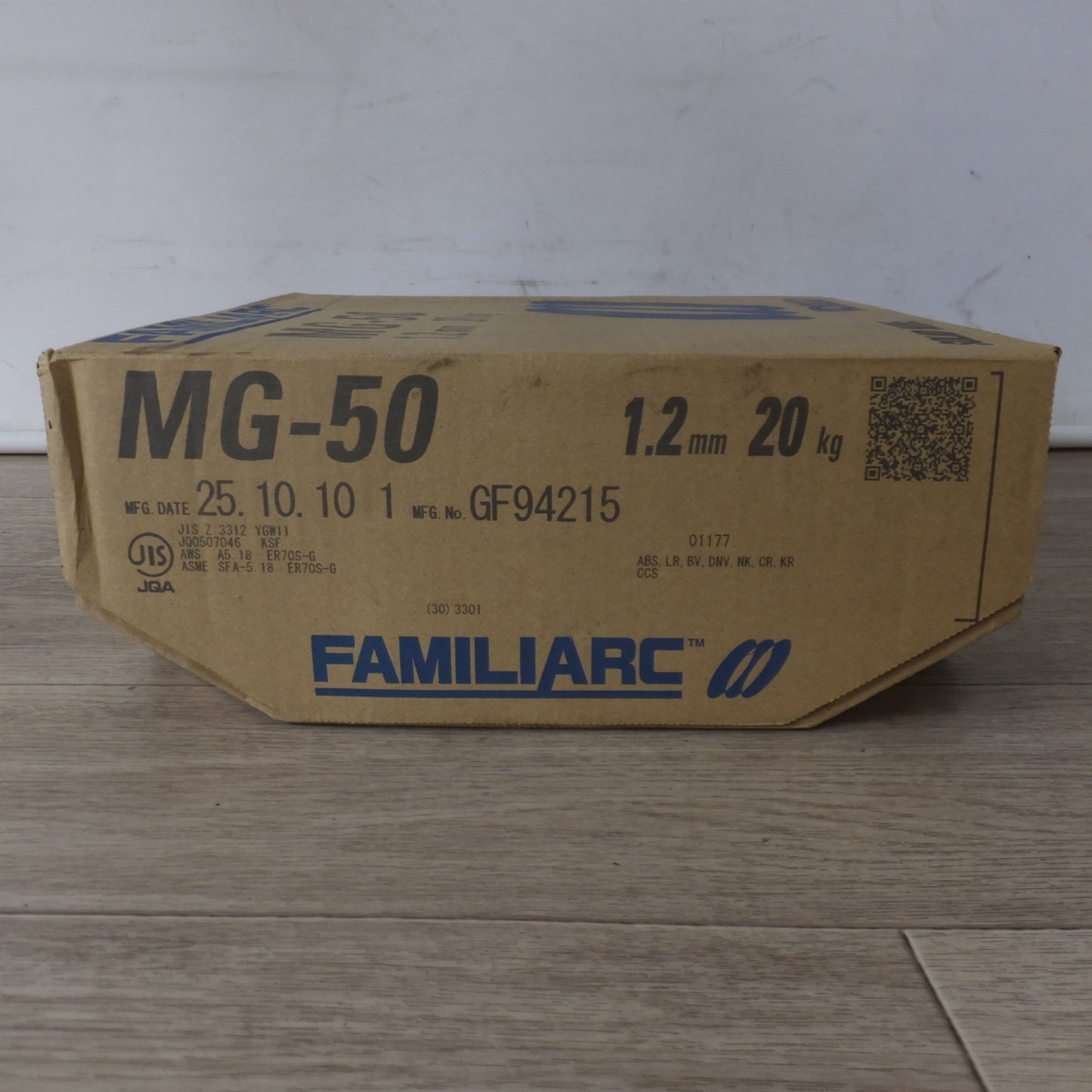 未使用★神戸製鋼所 コベルコ KOBELCO ソリッドワイヤ FAMILIARC MG-50 1.2mm 20kg★ [送料無料]