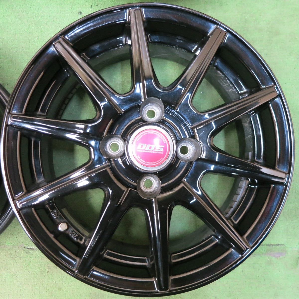 4本価格★D.O.S. DOS 14インチ ホイール 14×5.5J PCD100/4H★5042503SYホ