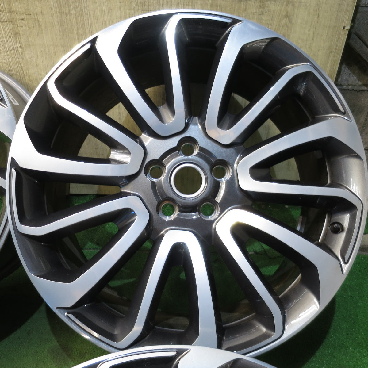 *送料無料* 新車外し★ランドローバー レンジローバー オートバイオグラフィー 純正 ホイール 22インチ 22×9.5J PCD120/5H★4041001クホ