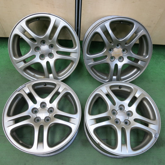 4本価格★スバル レガシィ 純正 ホイール 17インチ 17×7JJ レガシー レガシイ PCD100/5H★5071807SYホ