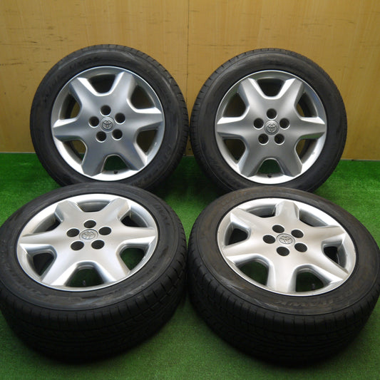 バリ溝！9.5分★トヨタ 30系 セルシオ 純正 225/55R17 ファイアストン ファイアホーク ワイドオーバル 17インチ PCD114.3/5H★5111208Hノ