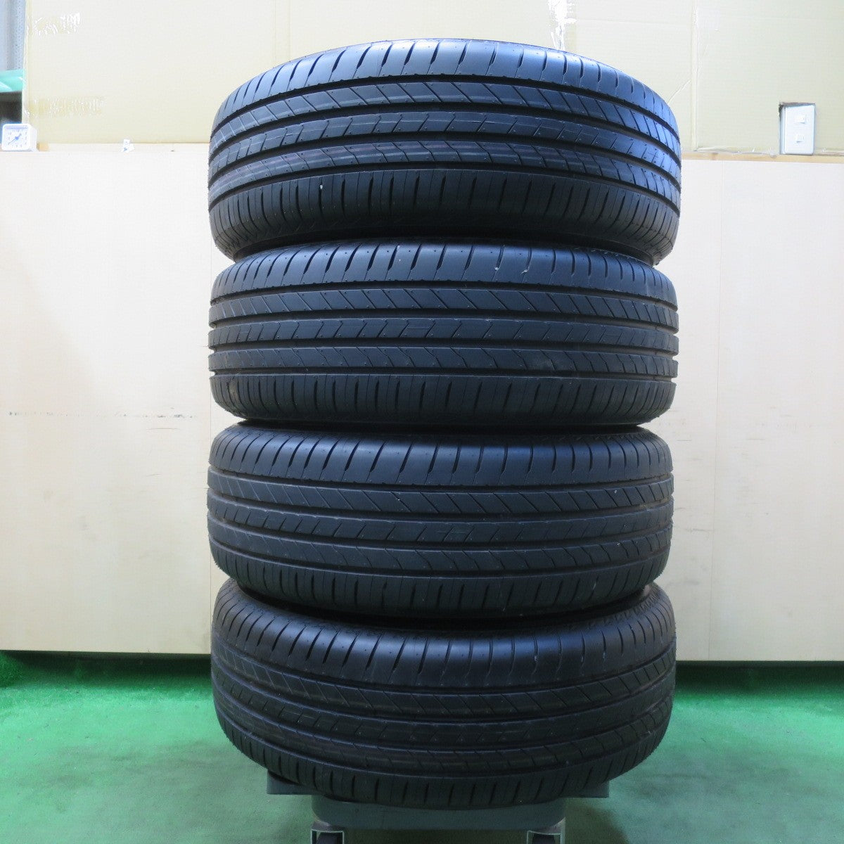 [送料無料] 新車外し！22年★トヨタ 80系 ハリアー 純正 225/65R17 ブリヂストン アレンザ 001 17インチ PCD114.3/5H★5031010イノ