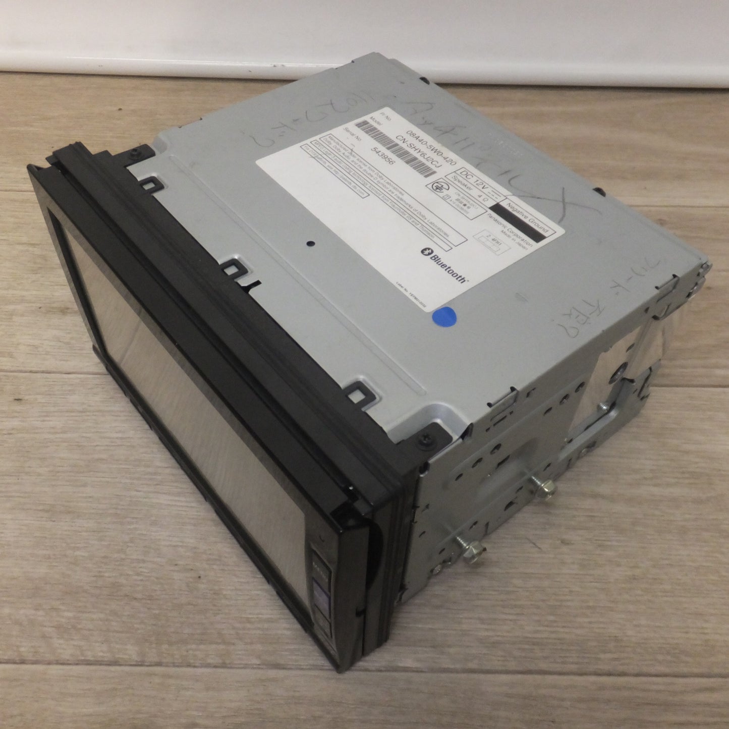 [送料無料] ジャンク★パナソニック製 ホンダ 純正 スタンダードインターナビ Gathers VXM-175VFI 08A40-5W0-420 セキュリティロック[4]★