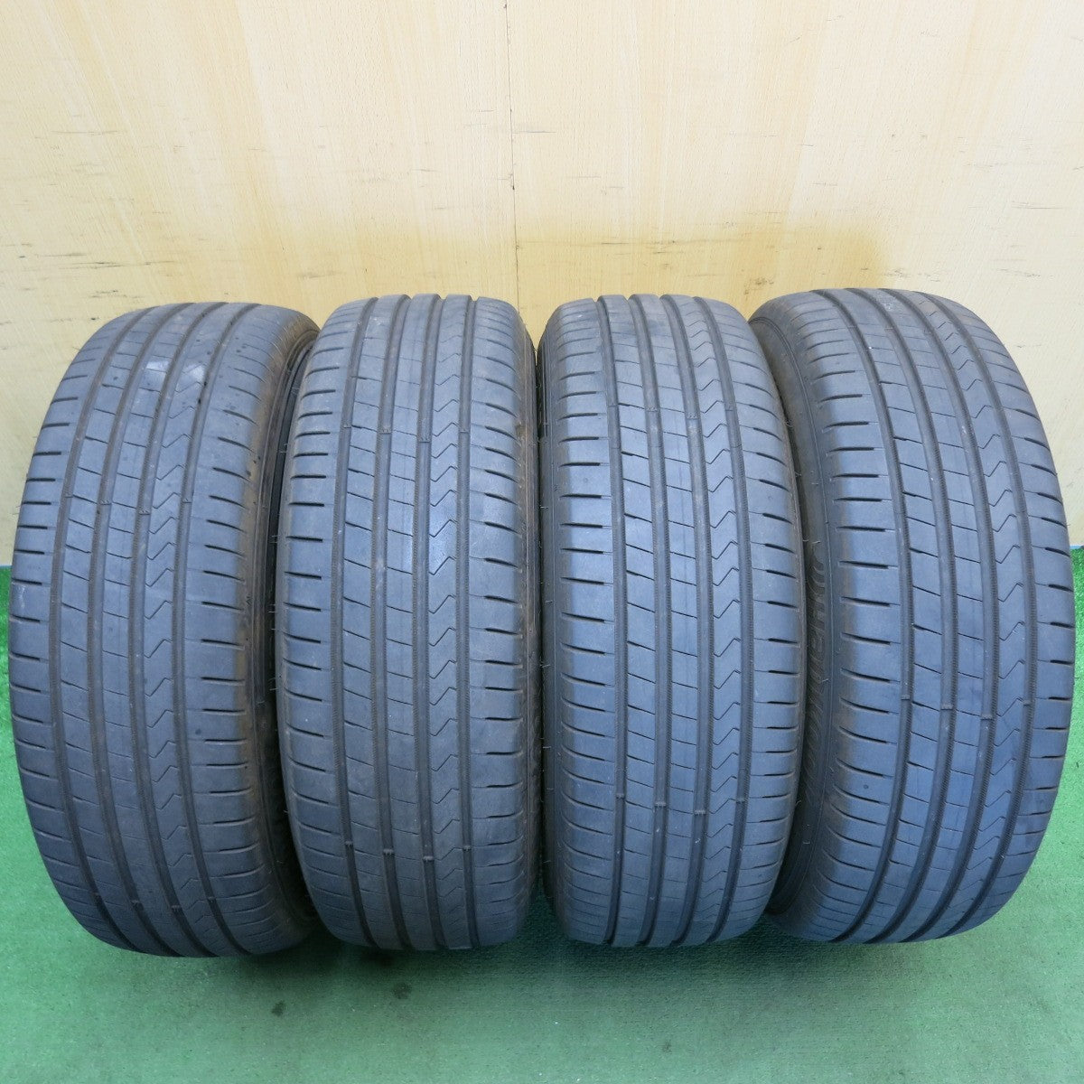 バリ溝！23年！8.5分◎トヨタ 60系 ハリアー 純正 225/65R17 ハンコック Ventus Prime4 ベンタス プライム4 17インチ PCD114.3/5H◎6071801HAノ