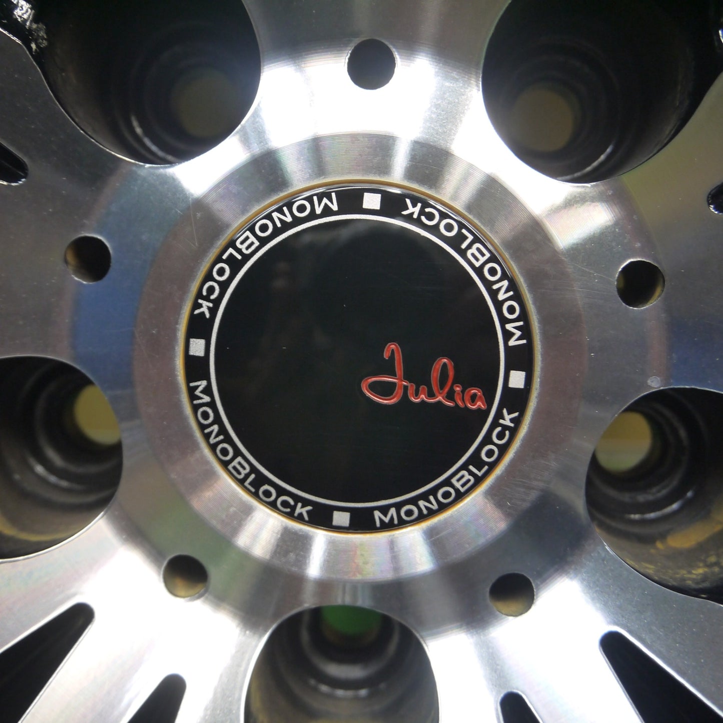 [送料無料] バリ溝！22年！キレイ！ほぼ10分★M'z SPEED Julia 666 M/B 235/35R20 ニットー NT555 G2 20インチ ジュリア モノブロック PCD114.3/5H★5030409Hノ