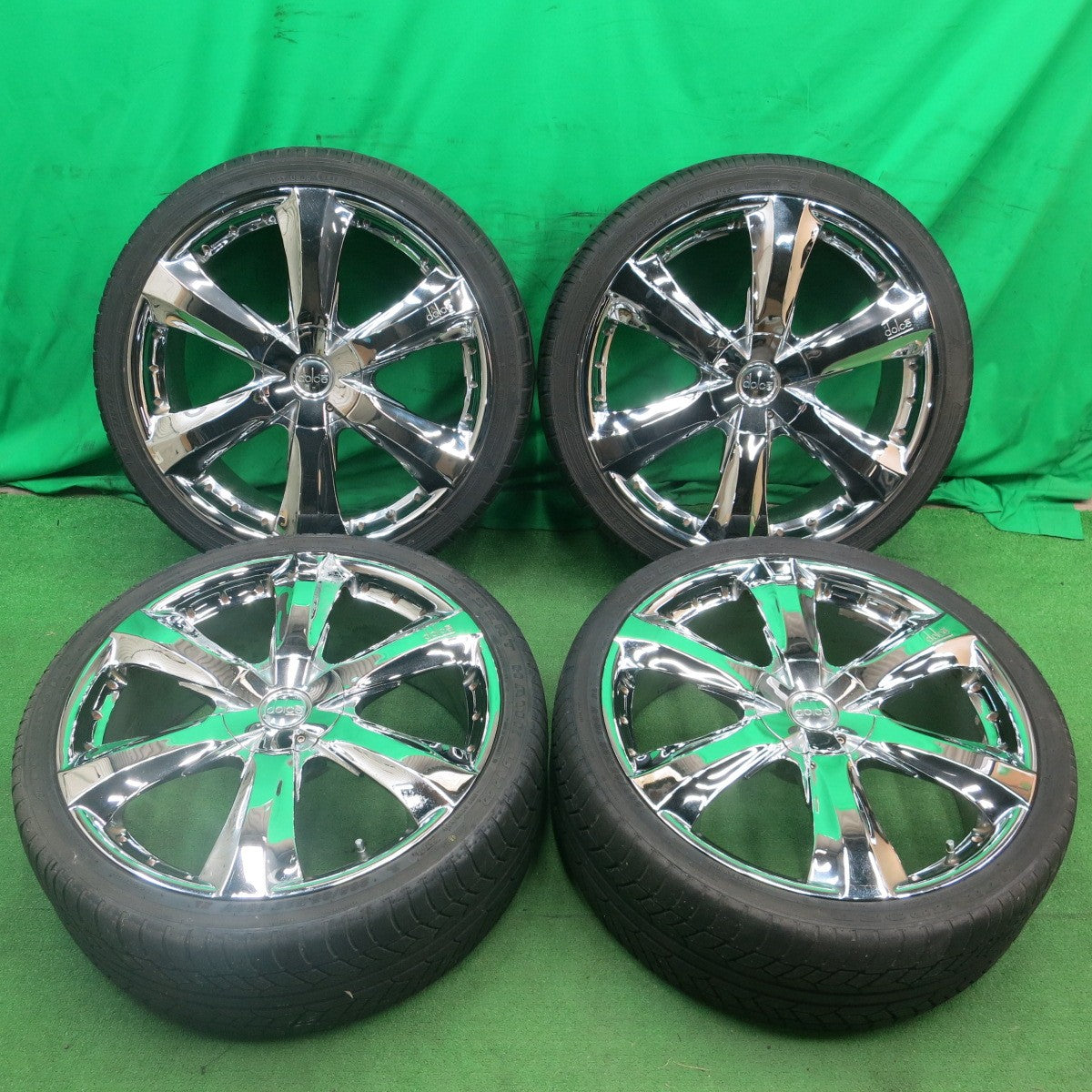 *送料無料* 4本★dolce DC34 265/35R22 ナンカン NK UTILITY SP-7 ATR SPORT DESERT HAWK UHP ドルチェ PCD114.3/5H★4052801ナノ