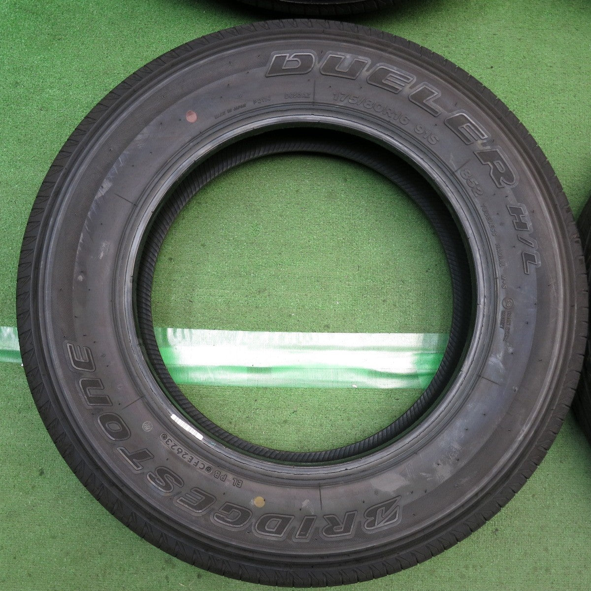 新車外し！23年◎ジムニー 等 175/80R16 ブリヂストン デューラー H/L 852 DUELER タイヤ 16インチ◎6091101KKノタ