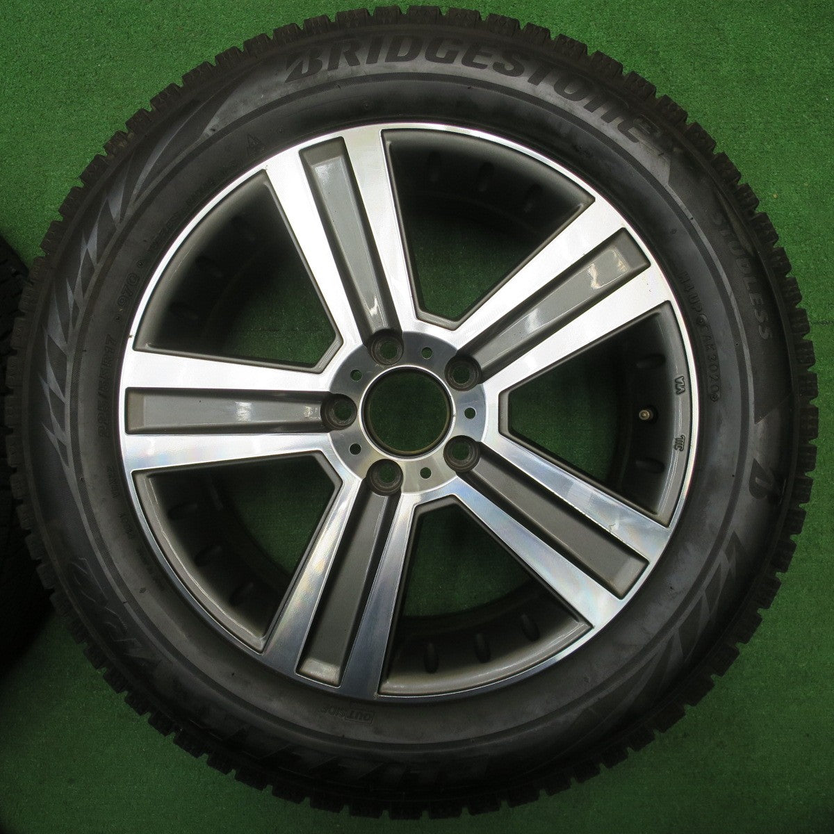 バリ溝！9.5分★ベンツ Vクラス W447 EuroPremium WERNER 225/55R17 スタッドレス ブリヂストン ブリザック VRX2 ユーロプレミアム ヴェルナー 17インチ PCD112/5H★5122503NJス
