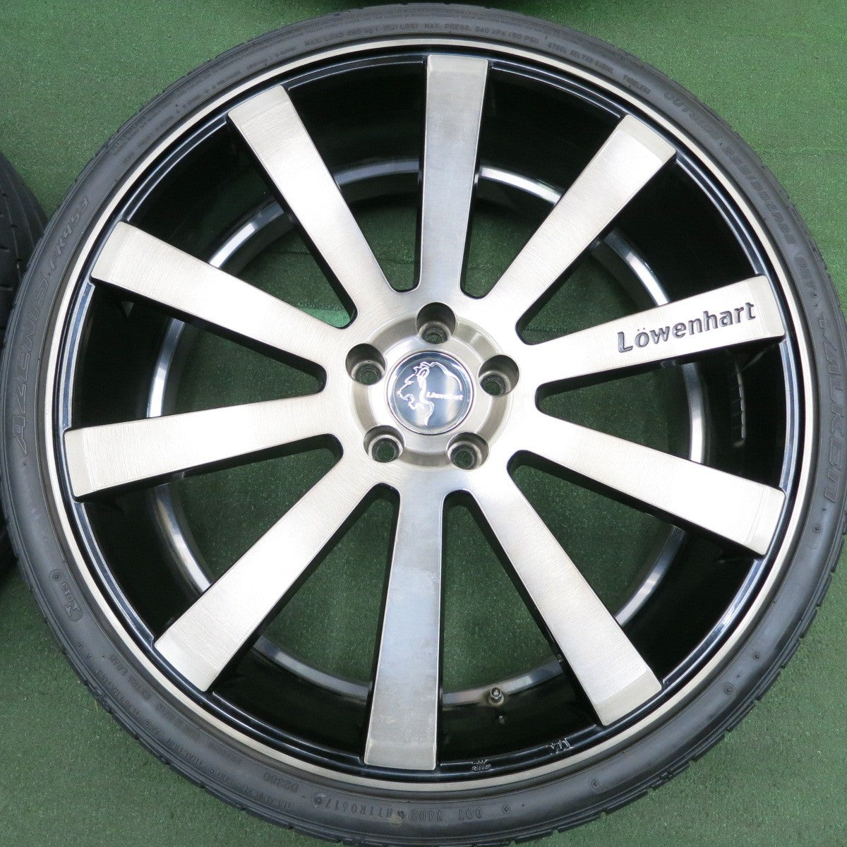 *送料無料* 4本価格★Lowenhart LW10 ENKEI 255/30R22 ファルケン アゼニス FK453 レーベンハート 22インチ エンケイ PCD114.3/5H★4042016HAノ