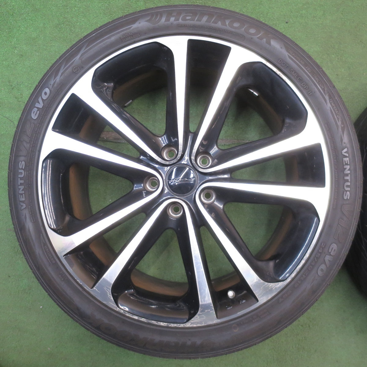 4本価格★245/40R19 ハンコック ベンタス V12 evo WREST WS-4 ヴァレスト 19インチ PCD114.3/5H★6051805NJノ