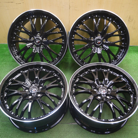 [送料無料] 未使用！付属品付き★Precious HM-3 19インチ ホイール プレシャス 19×8J PCD114.3/5H★5022110Hホ