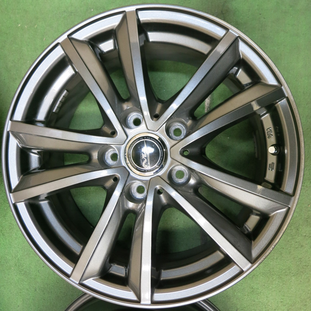 [送料無料] キレイ★NIRVANA NV weds 16インチ ホイール 16×6.5J ニルバーナ ニルヴァーナ ウェッズ PCD114.3/5H★5012806SYホ