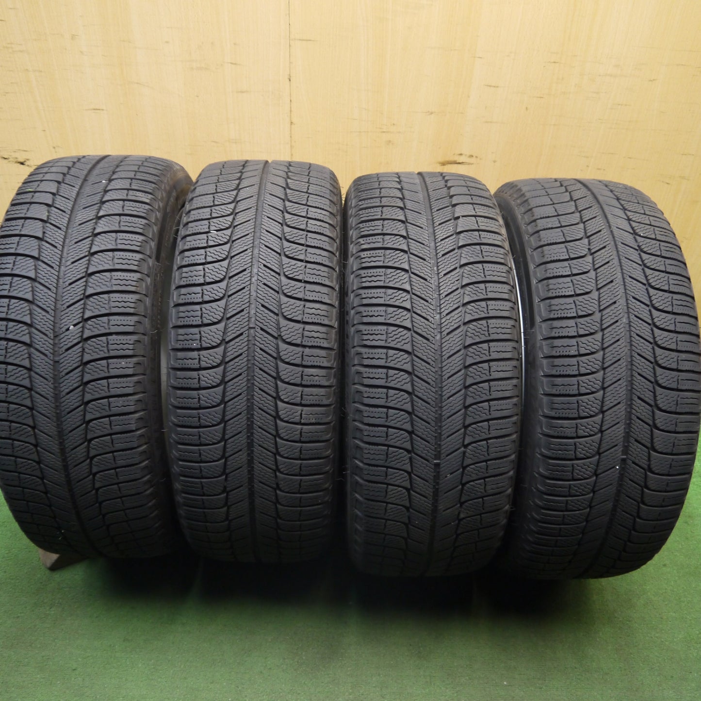 キレイ★ワーゲン 等 ENKEI NT03RR 225/45R18 スタッドレス ミシュラン X-ICE3+ エンケイ 18インチ PCD112/5H★5073003Hス