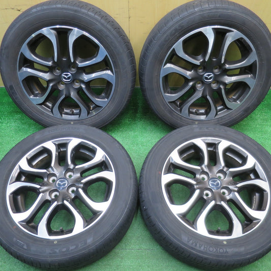4本価格★マツダ DJ デミオ 純正 185/60R16 ヨコハマ エコス ES31 16インチ PCD100/4H★5110904NJノ