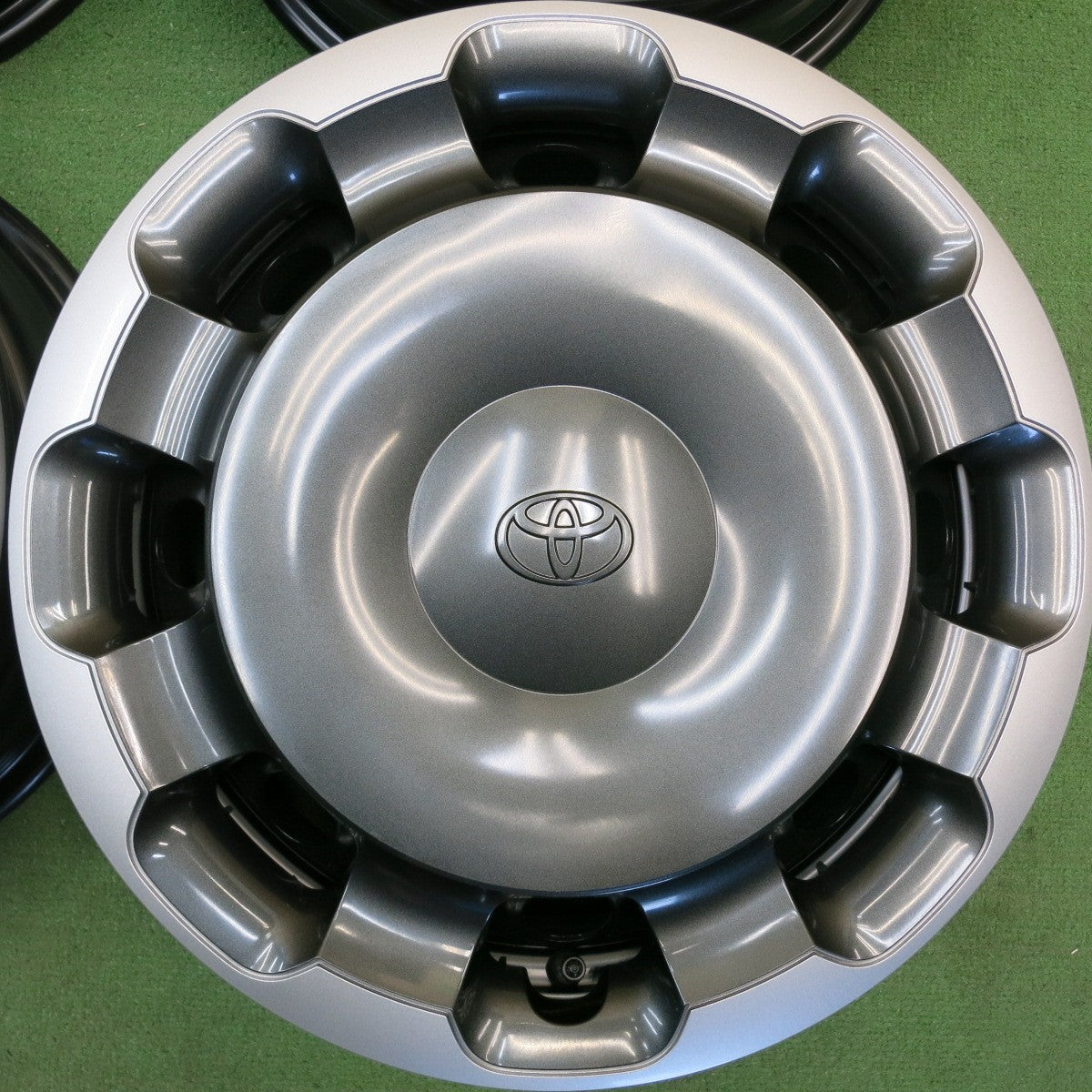 キレイ★トヨタ 10系 シエンタ Zグレード 純正 スチール ホイール 15インチ 15×5.5J PCD100/5H★6041202HAホ