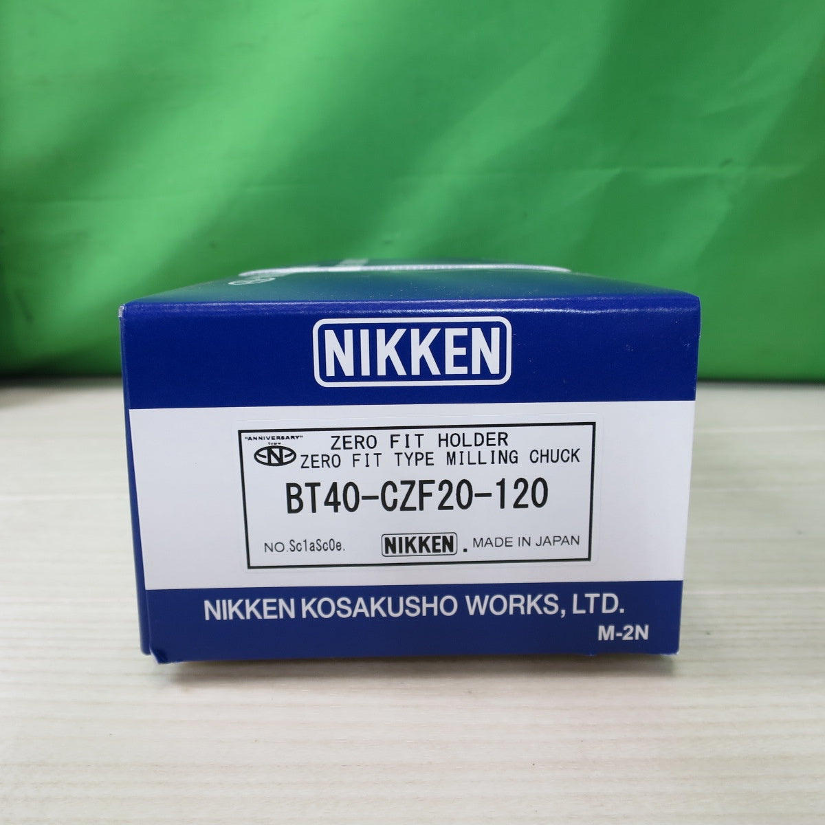[送料無料] 未使用☆日研工作所 ゼロ フィット型 ミーリング チャック BT40-CZF20-120  NIKKEN☆