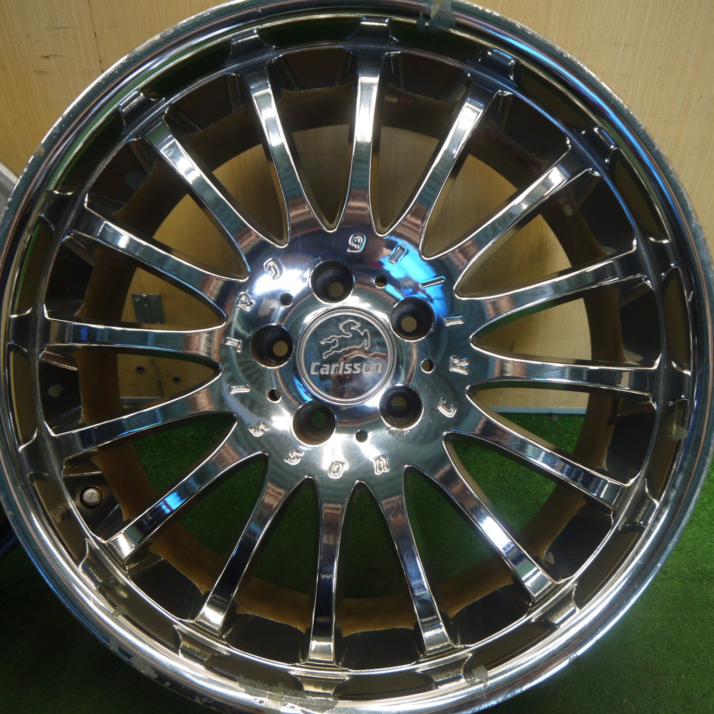 4本価格◎Carlsson CR 1/16 カールソン 20インチ ホイール 20×8.5J 20×9.5J PCD114.3/5H◎6081804Hホ