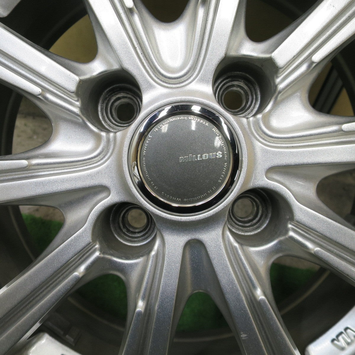 バリ溝！23年！ほぼ10分◎スタッドレス 175/70R14 ブリヂストン ブリザック VRX2 MiLLOUS PS ミルアス 14インチ PCD100/4H◎6091803NGス