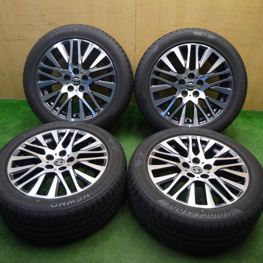 バリ溝 24年 9.5分★トヨタ 30系 ヴェルファイア アルファード SC ZG 純正 235/50R18 ブリヂストンNEWNO PCD114.3/5H★5040707Hノ